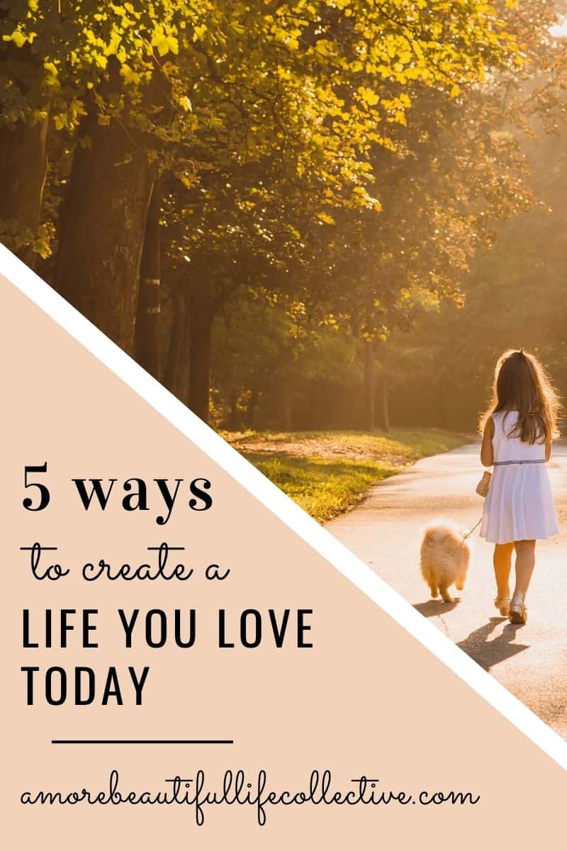 5 Ways to Create a Life You Love Today