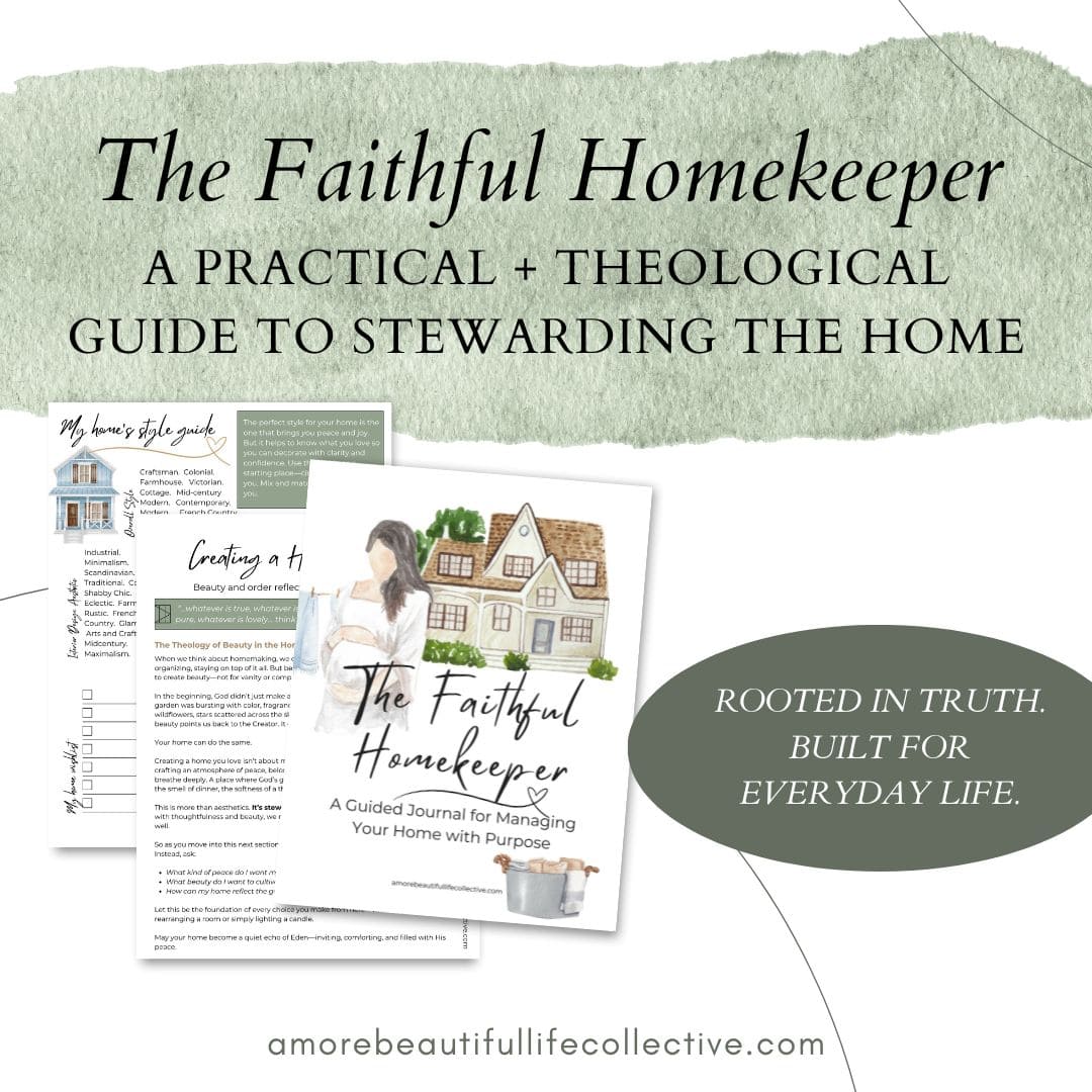 The Faithful Homekeeper: A Faith-Based Home Organization and Cleaning Guide