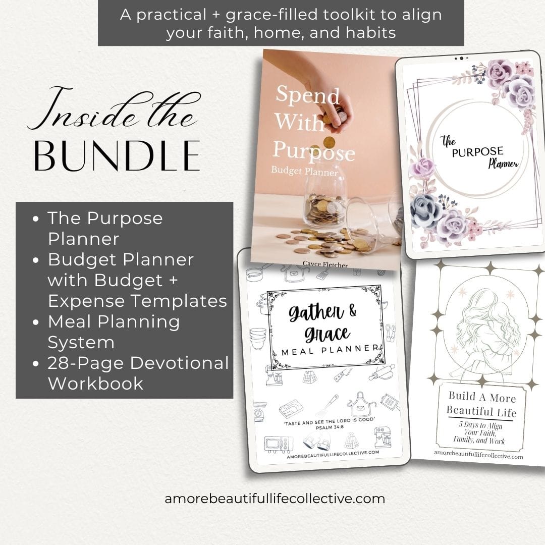Building a Beautiful Life Bundle – Christian Life Planner Printable + Devotional Toolkit - Image 2