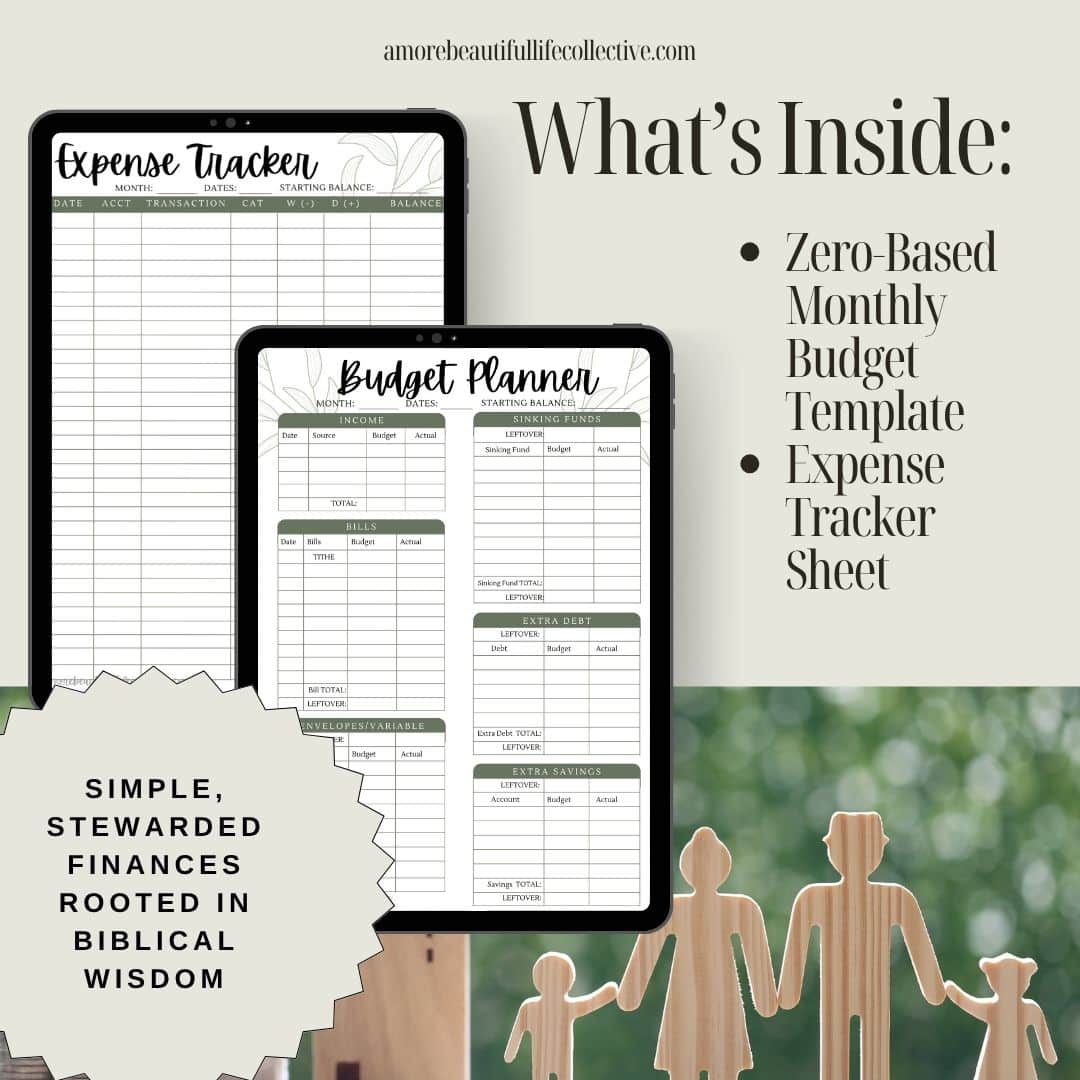 Simple Paycheck Budget Template (Printable PDF) | One-Page Budget Tracker - Image 2