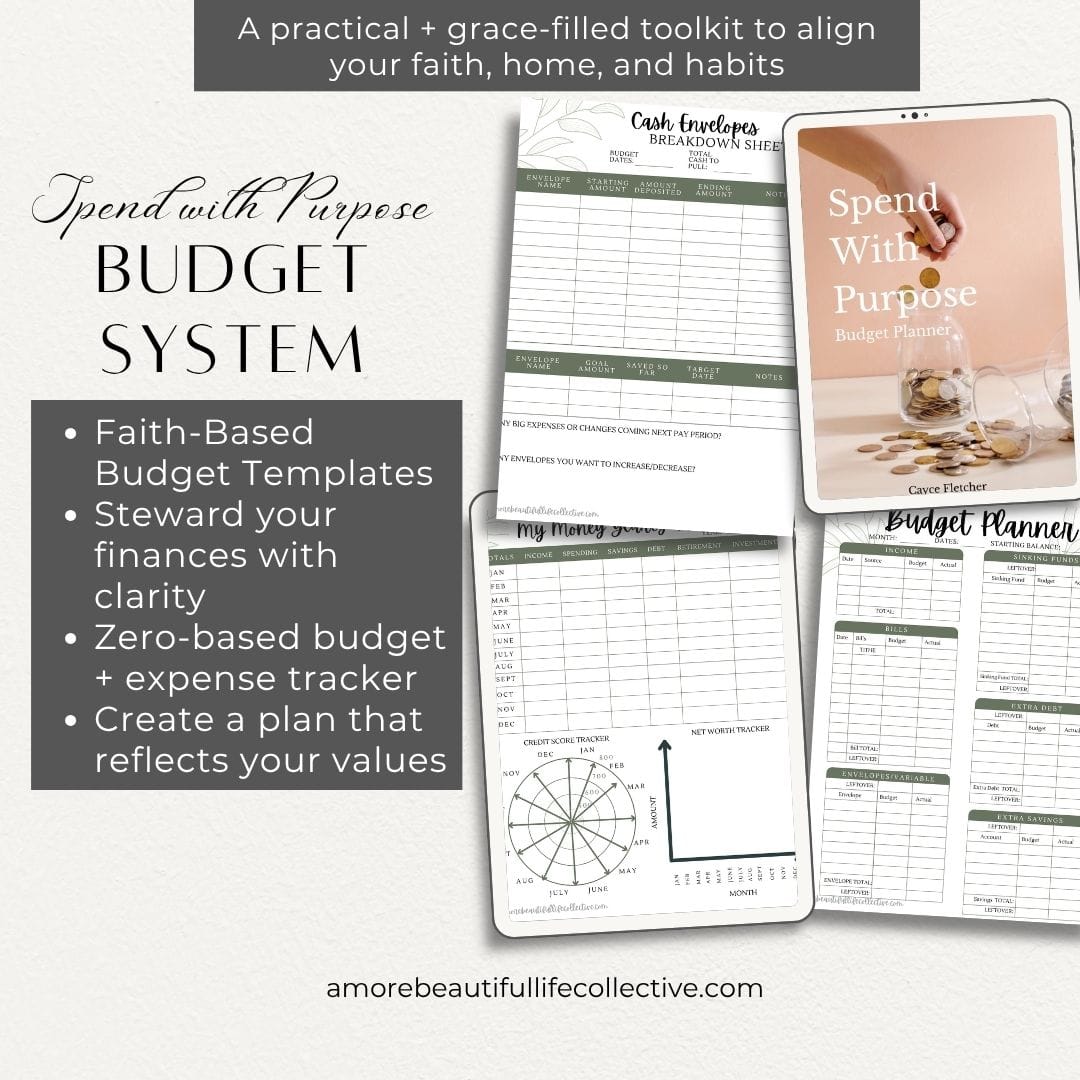Building a Beautiful Life Bundle – Christian Life Planner Printable + Devotional Toolkit - Image 4