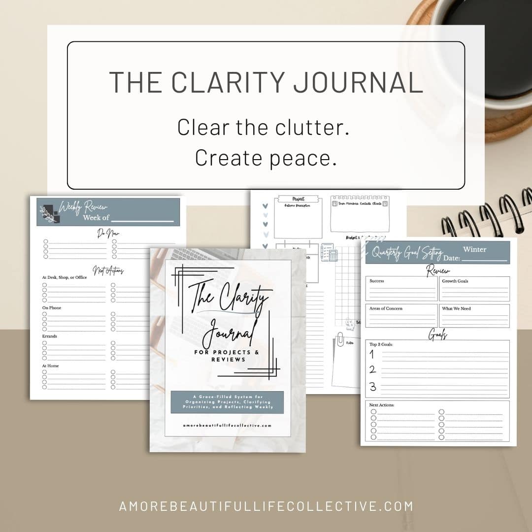 The Intentional Life Toolkit: Christian Goal Planner Bundle + Faith-Based Productivity Printables (PDF) - Image 6