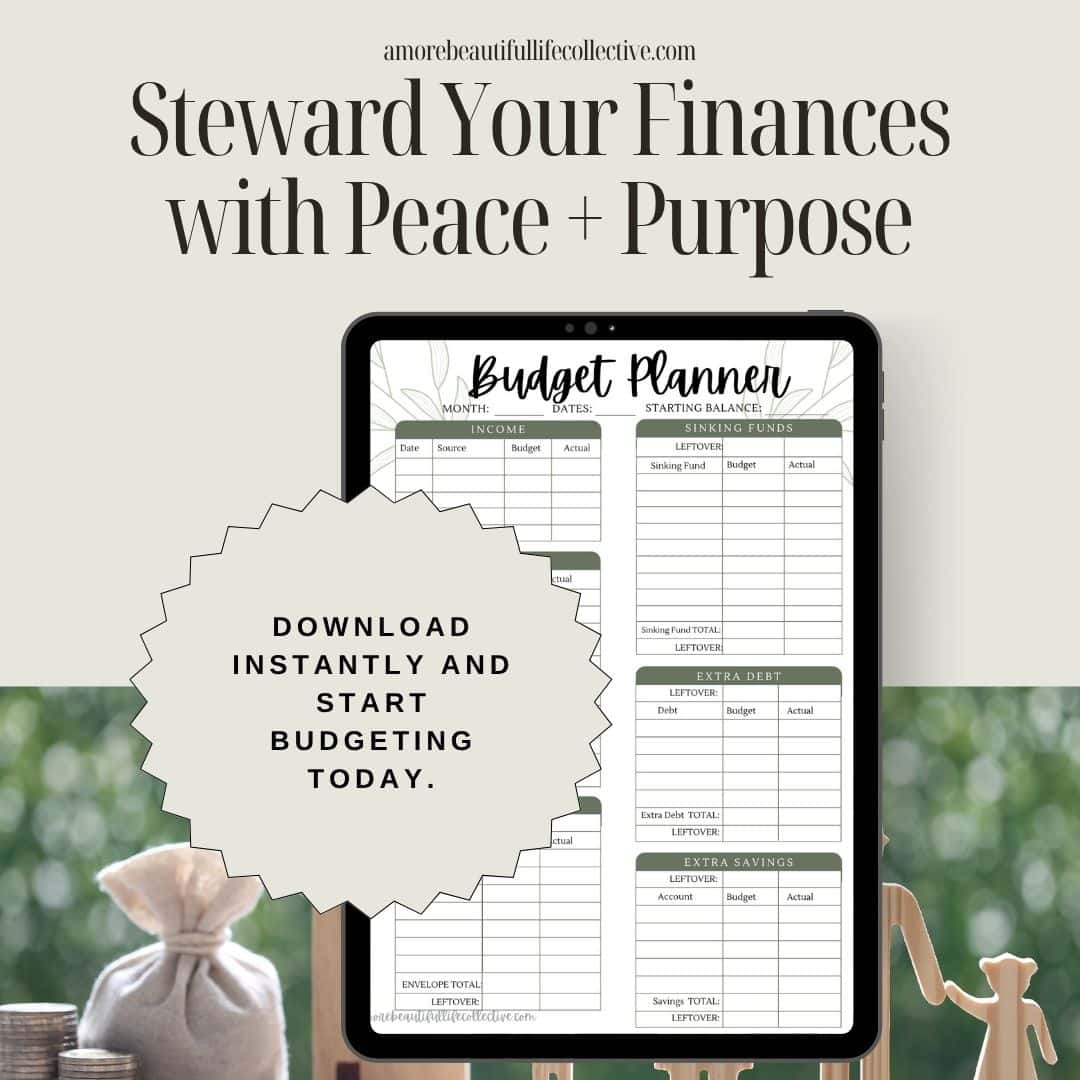 Simple Paycheck Budget Template (Printable PDF) | One-Page Budget Tracker - Image 5