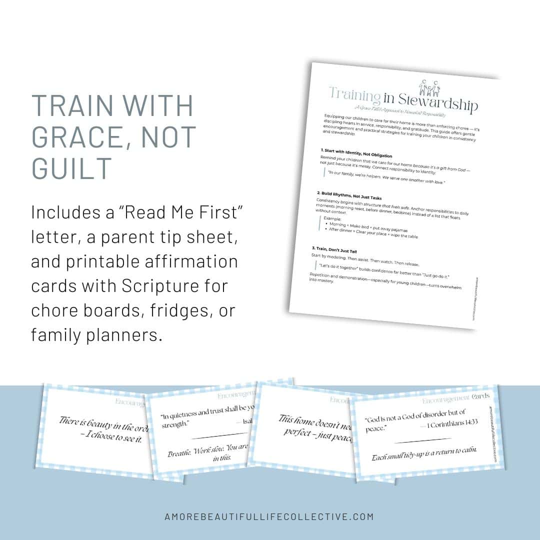 The Family Cleaning Pack: Family Chore Chart Printable Bundle for a Peaceful, Organized Home - Image 5