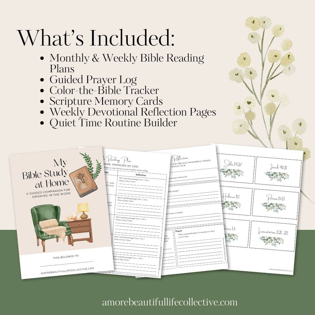 Free Printable Bible Study Guide for Women – My Bible Study at Home - Image 2
