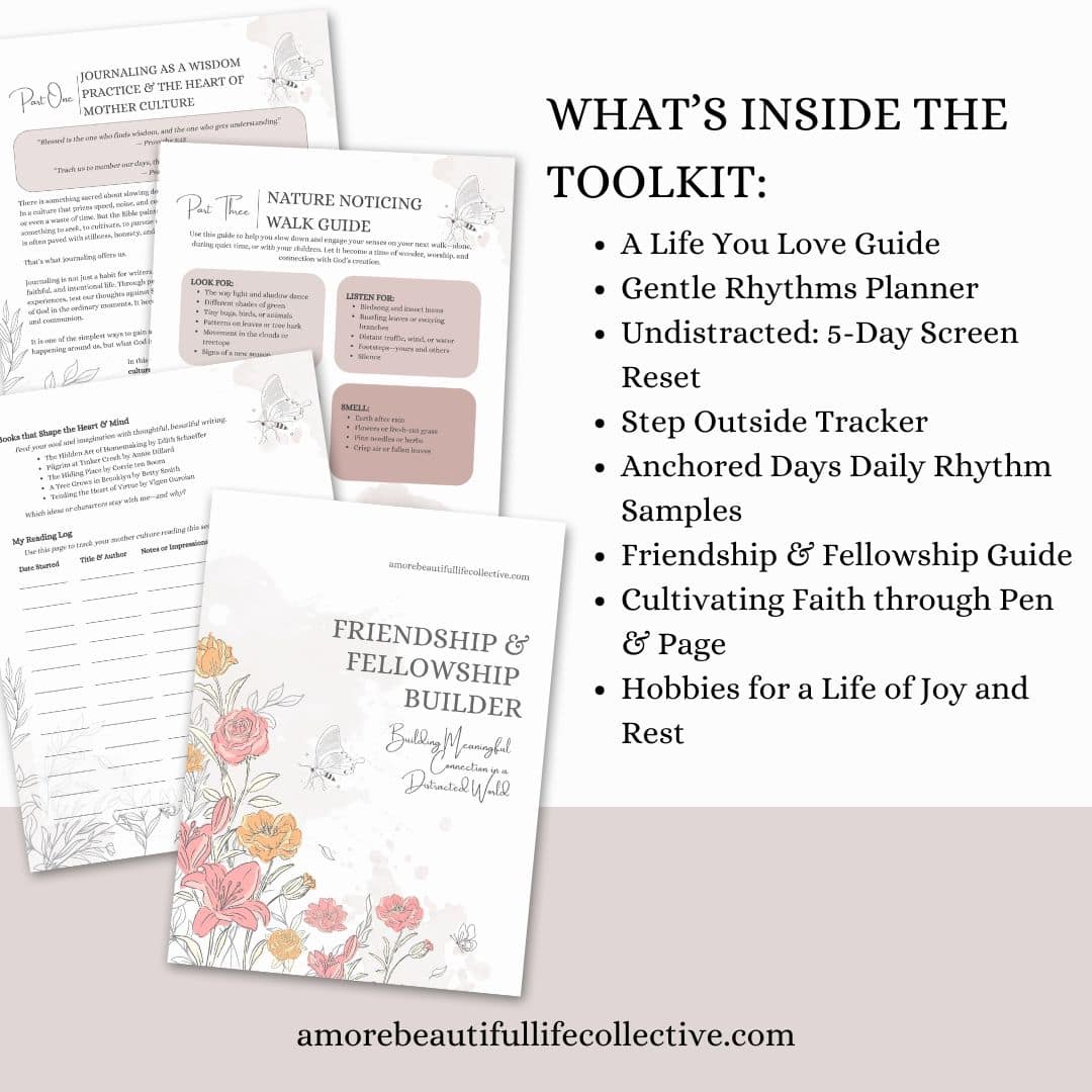 A Life You Love Toolkit | Christian Intentional Living Planner Toolkit for Women - Image 2