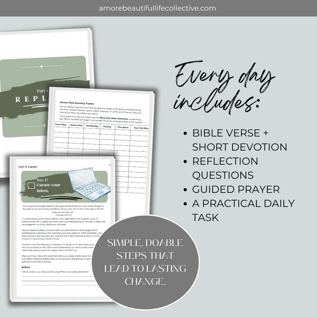 Digital Peace Devotional: 30-Day Christian Guide to Declutter Technology & Hear God’s Voice - Image 3