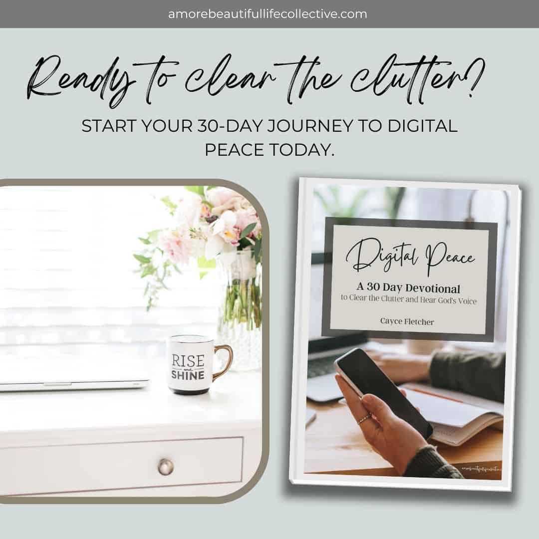 Digital Peace Devotional: 30-Day Christian Guide to Declutter Technology & Hear God’s Voice - Image 7