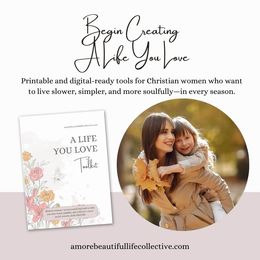 A Life You Love Toolkit | Christian Intentional Living Planner Toolkit for Women - Image 8