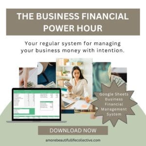 Business Financial Power Hour | Google Sheets Business Finance Spreadsheet
